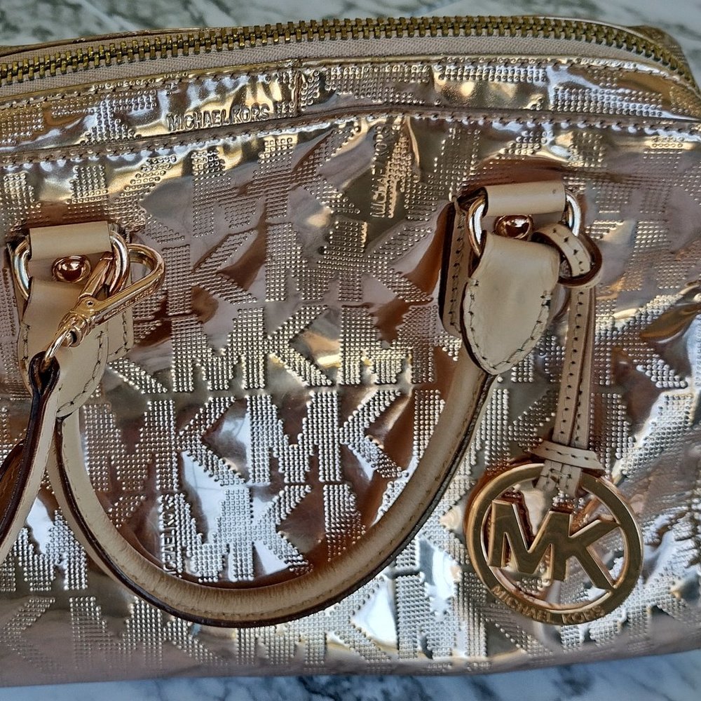Michael Kors Gold Bag